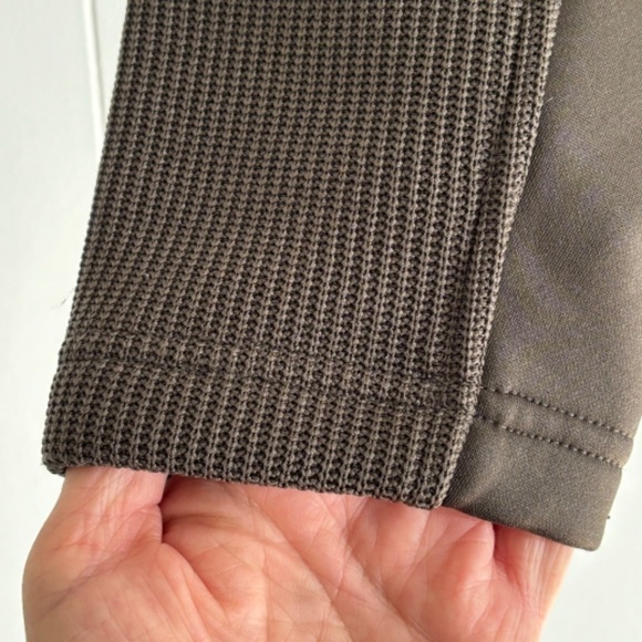 Spyder core sweater ladies olive green 1/4 zip pullover size L - Picture 7 of 15